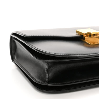 Celine Box Calfskin Medium Classic Box Flap Bag Black 6 of 11
