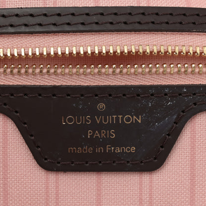 Louis Vuitton Damier Ebene Braided Neverfull MM Pink 7 of 11