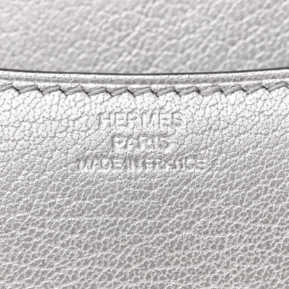 Hermes Metallic Chevre Chamkilight Constance 18 Argent 7 of 12
