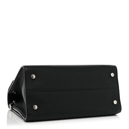 Christian Dior Grained Calfskin Medium Diorever Flap Black 4 of 12
