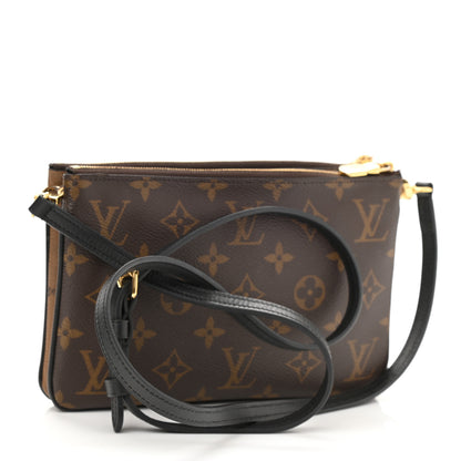 Louis Vuitton Reverse Monogram Giant Double Zip Pochette 3 of 9