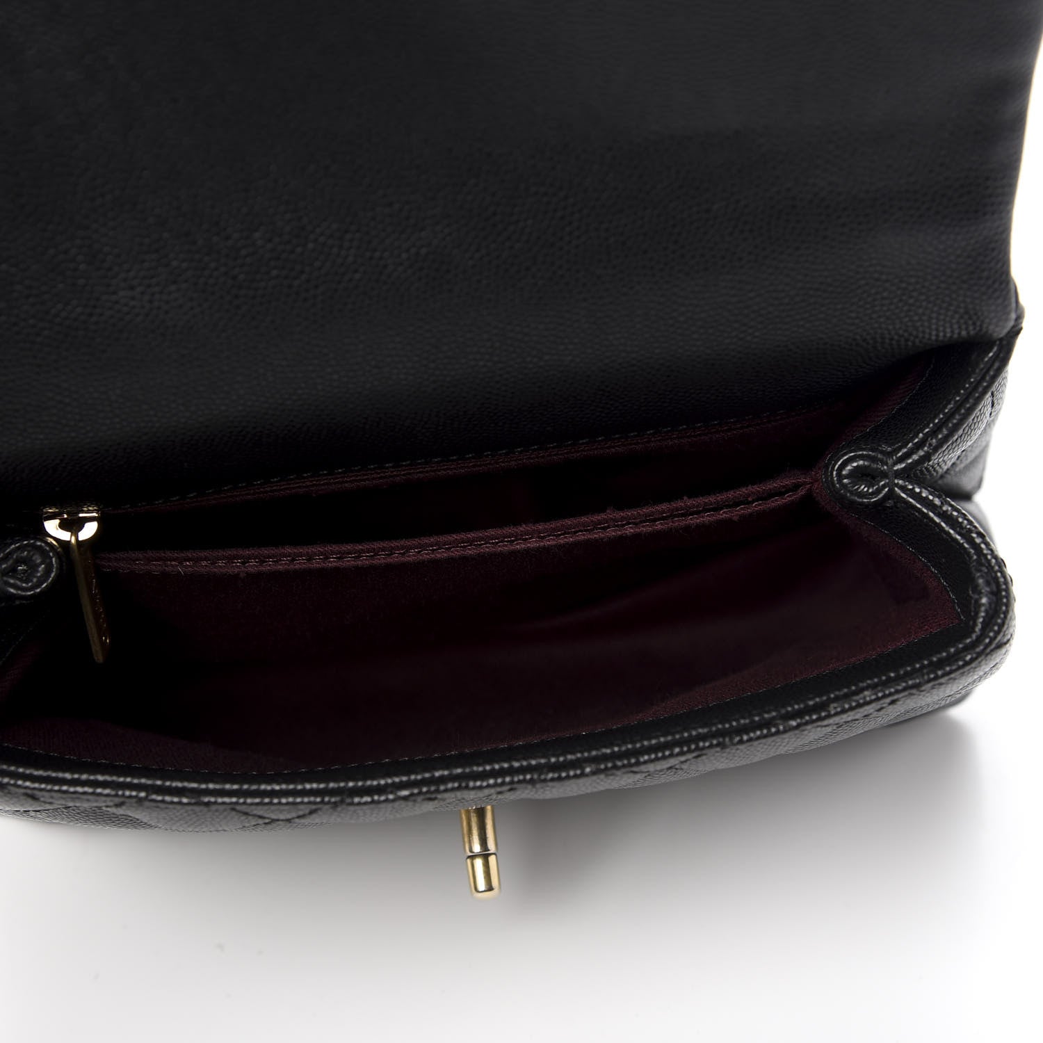 Chanel Caviar Quilted Mini Coco Handle Flap Black 4 of 10