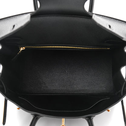 Hermes Togo Birkin 30 Black 5 of 11