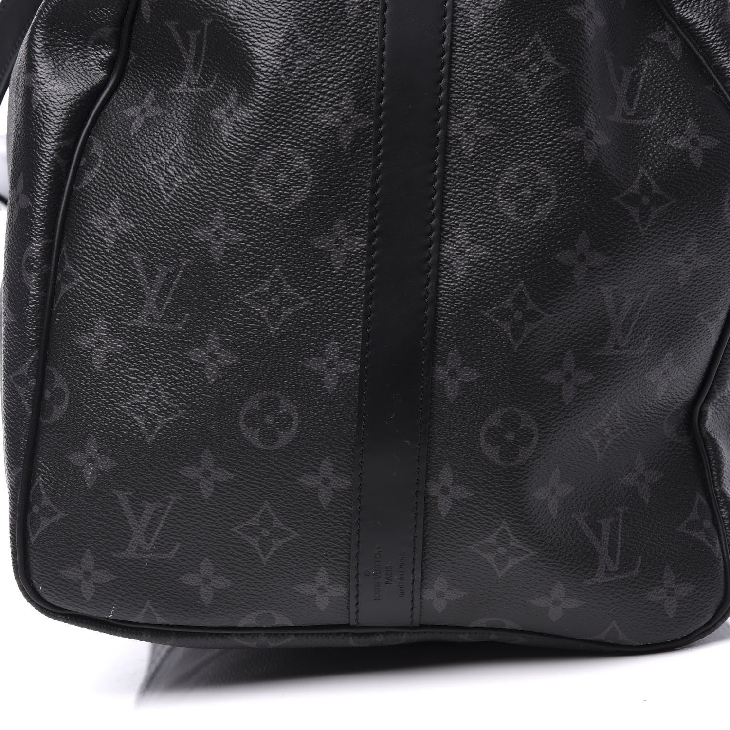 Louis Vuitton Monogram Eclipse Keepall Bandouliere 55 13 of 13