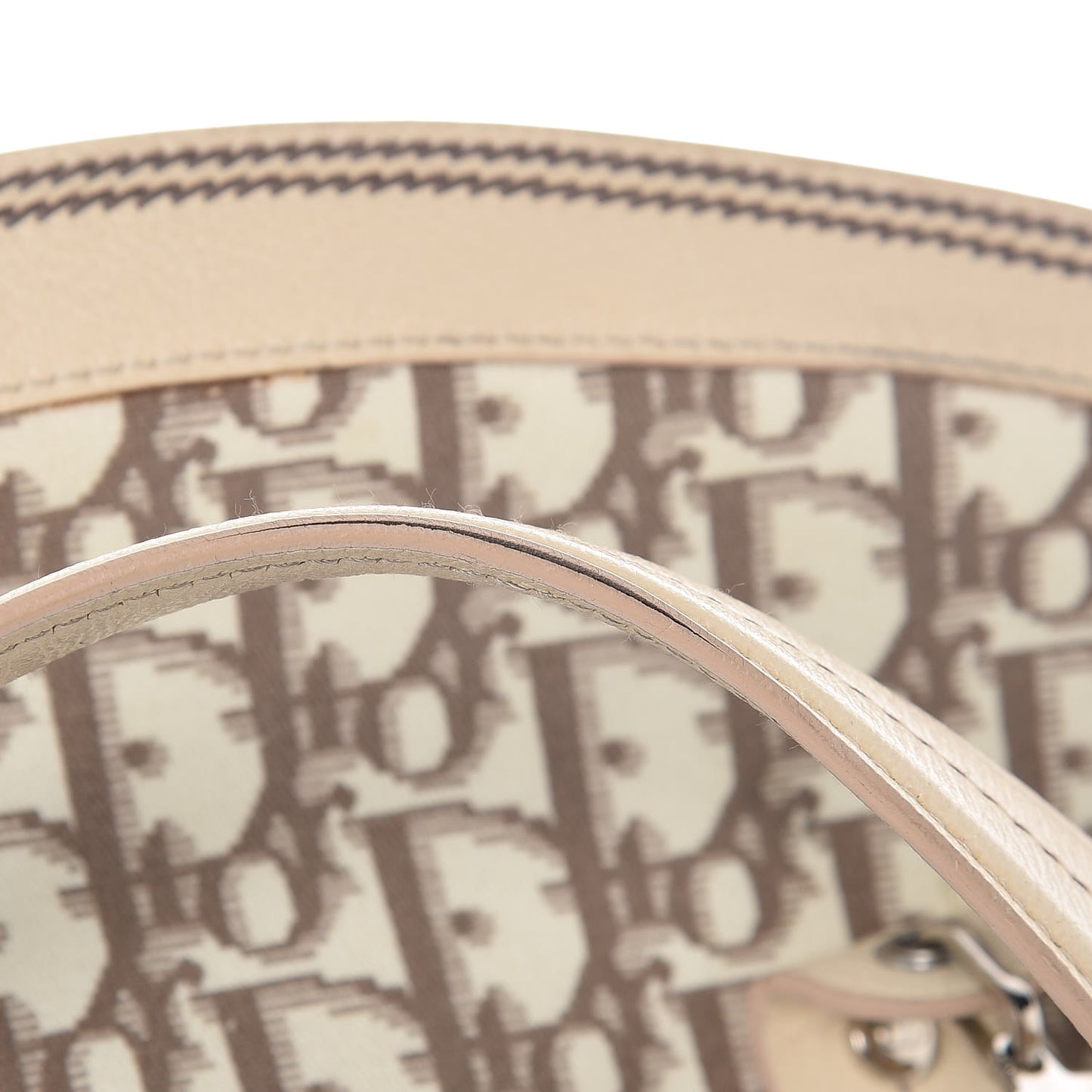 Monogram Vintage Flowers Bowler Beige
