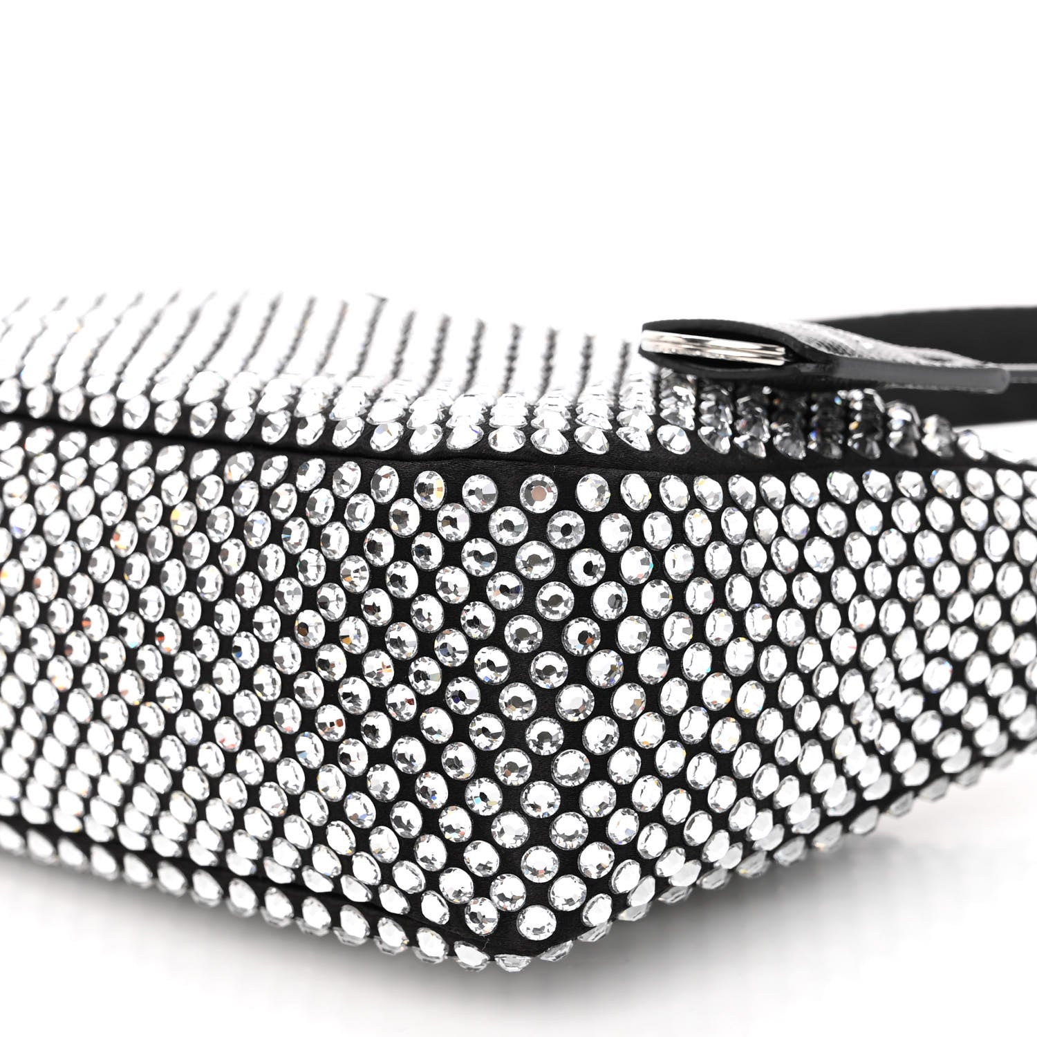 Prada Satin Crystal Mini Re-Edition 2000 Bag Cristal 9 of 10