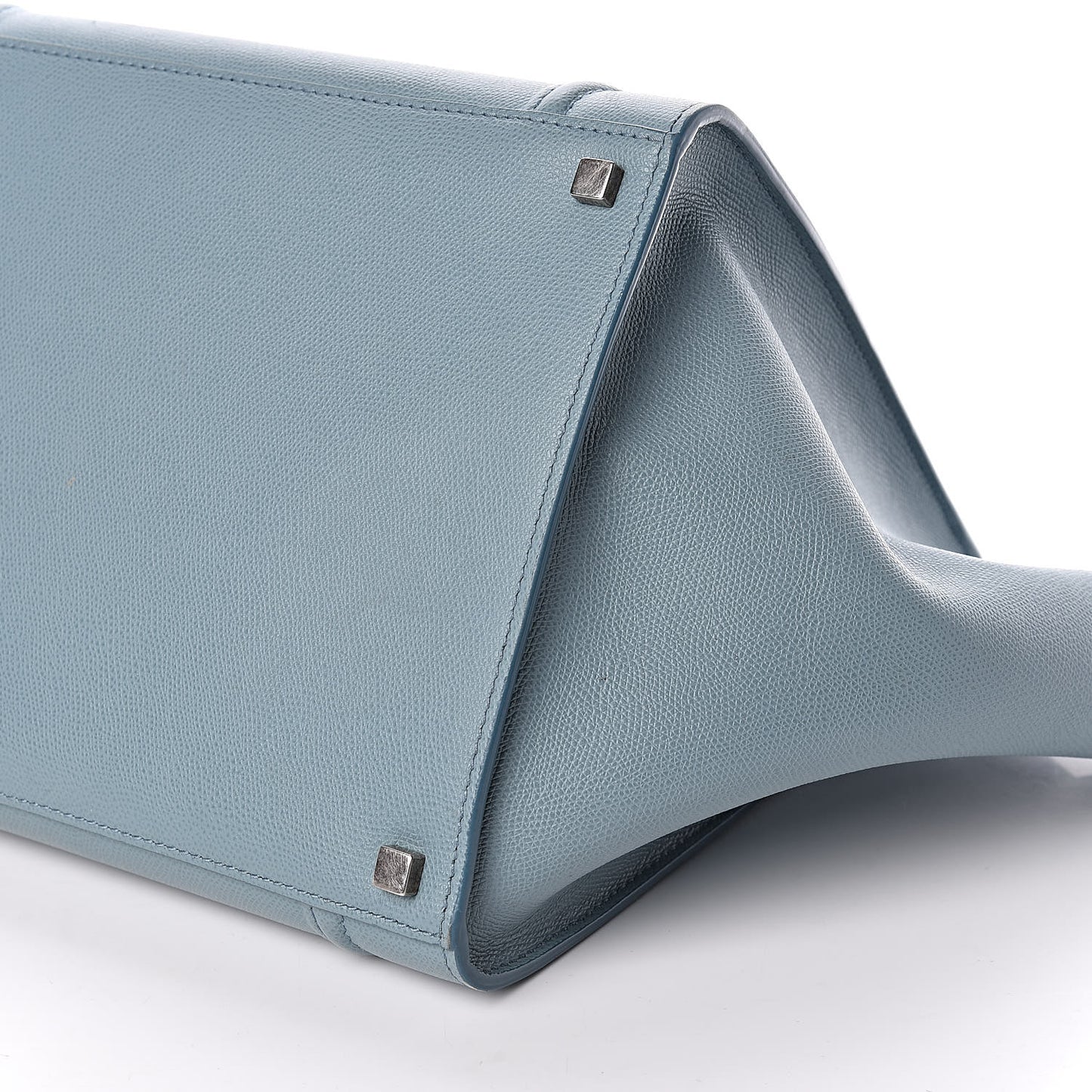 Grained Calfskin Medium Phantom Luggage Sky Blue