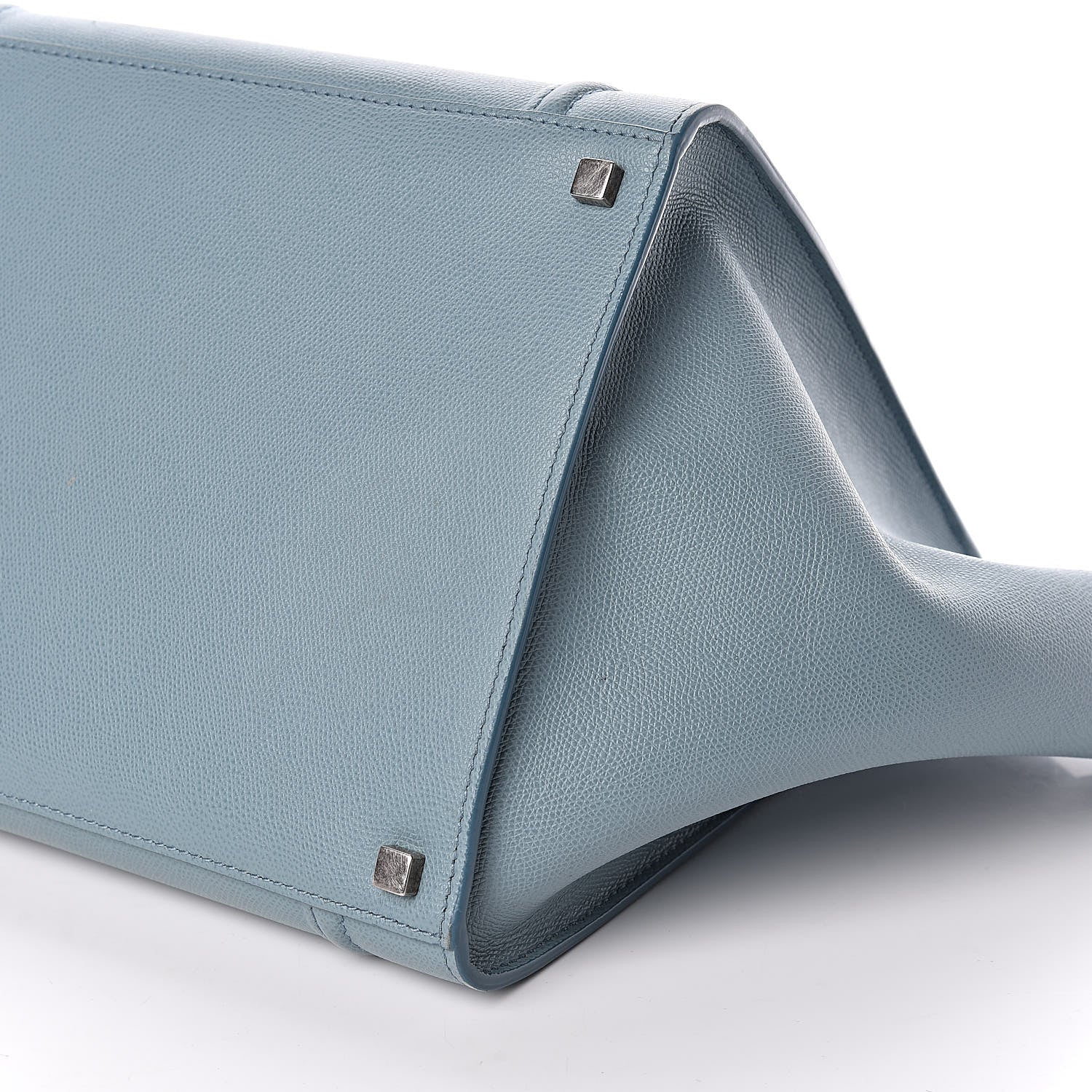 Celine Grained Calfskin Medium Phantom Luggage Sky Blue 10 of 10