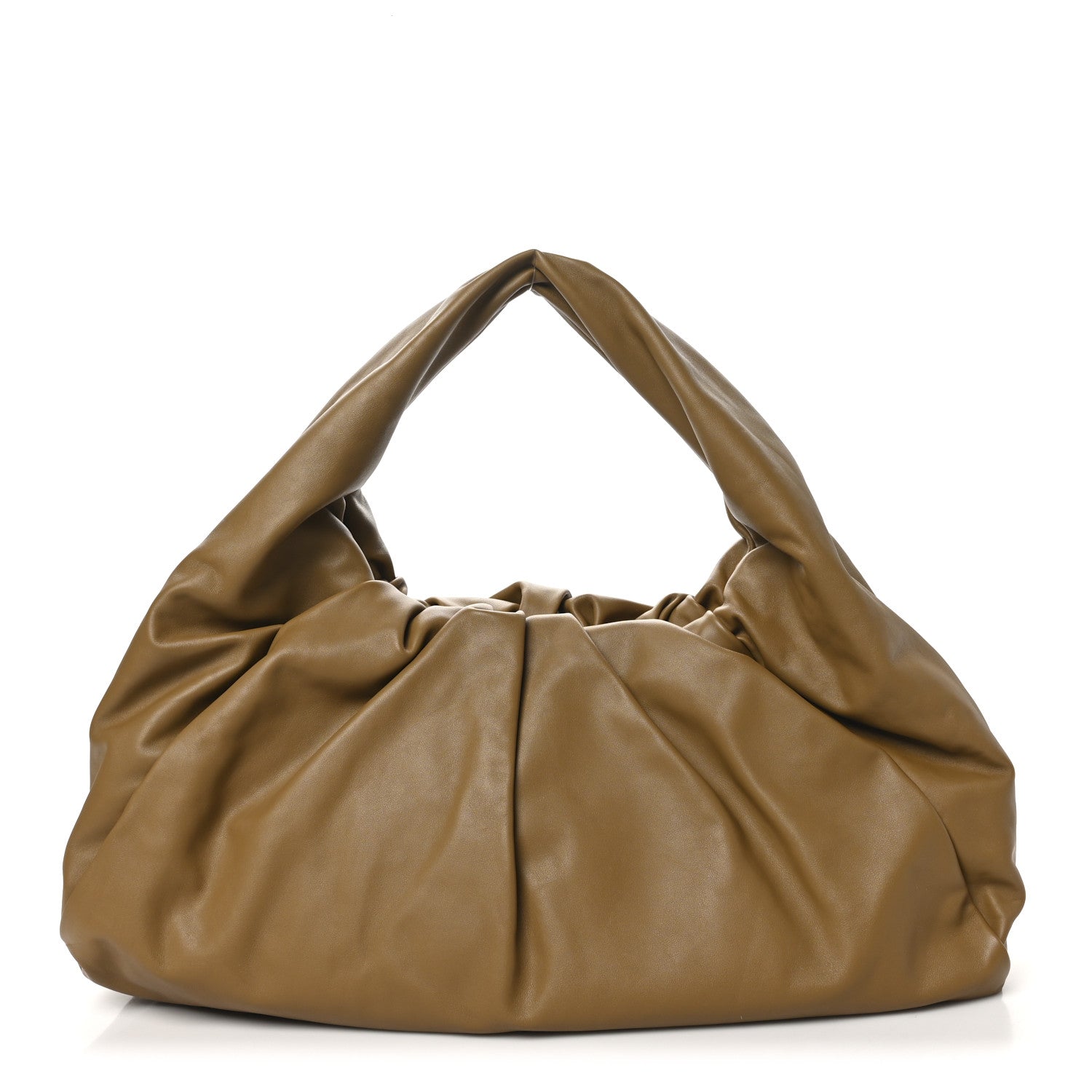 Bottega Veneta Smooth Butter Calfskin Large The Shoulder Pouch Teak 1 of 10