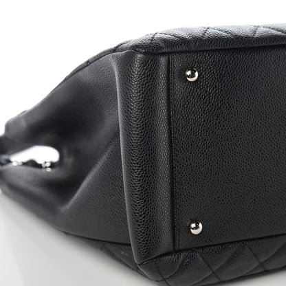 Chanel Caviar Quilted XL Grand Shopping Tote GST Black 13 of 14
