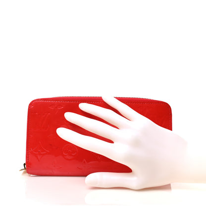 Louis Vuitton Vernis Zippy Wallet Rouge Grenadine 2 of 7