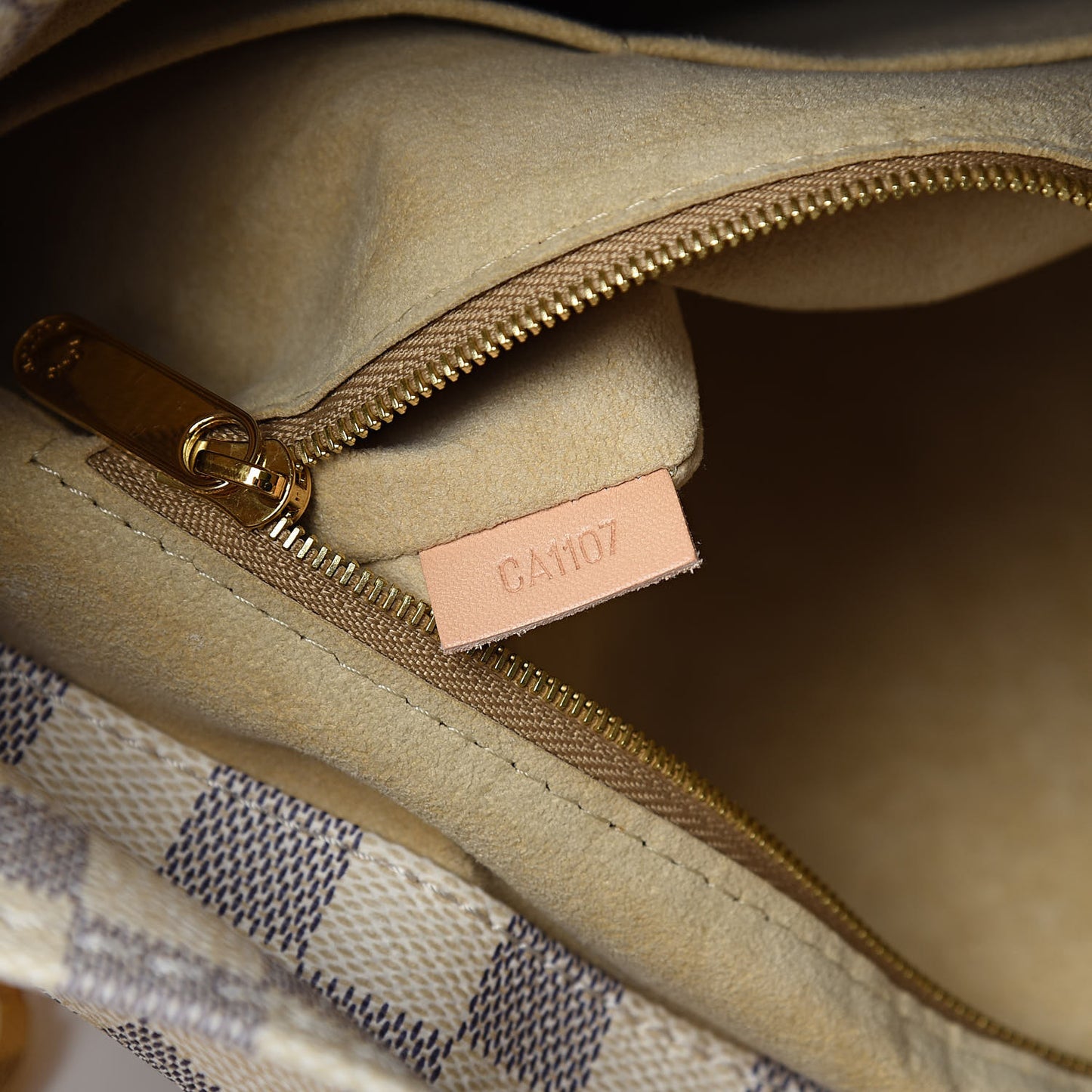 Damier Azur Artsy MM