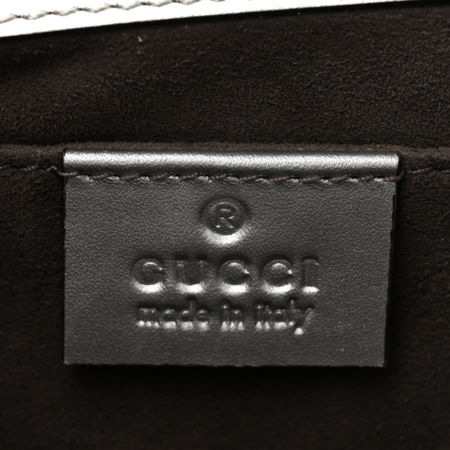 Gucci Galassia Small Padlock Shoulder Bag Argento 6 of 13