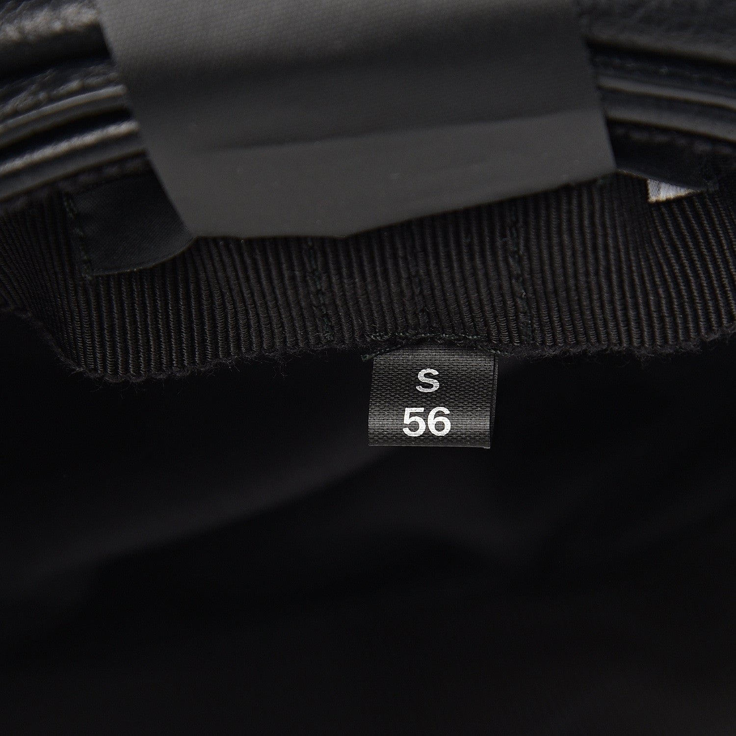 Gucci Calfskin Cellarius Hat S Black 5 of 6