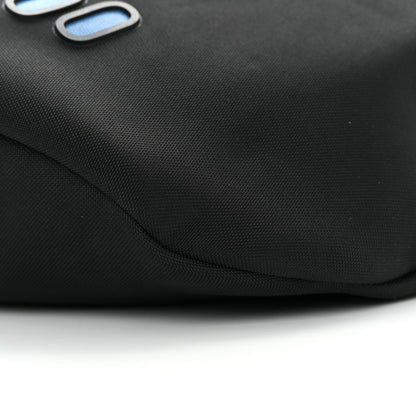Christian Dior X KAWS Nylon Calfskin Bee Belt Bag Black 10 of 12