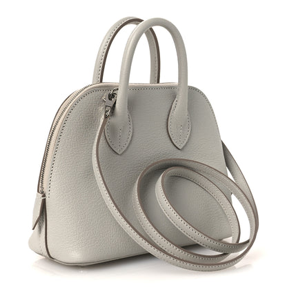 Hermes Chevre Mysore Mini 1923 Bolide Gris Perle 3 of 11