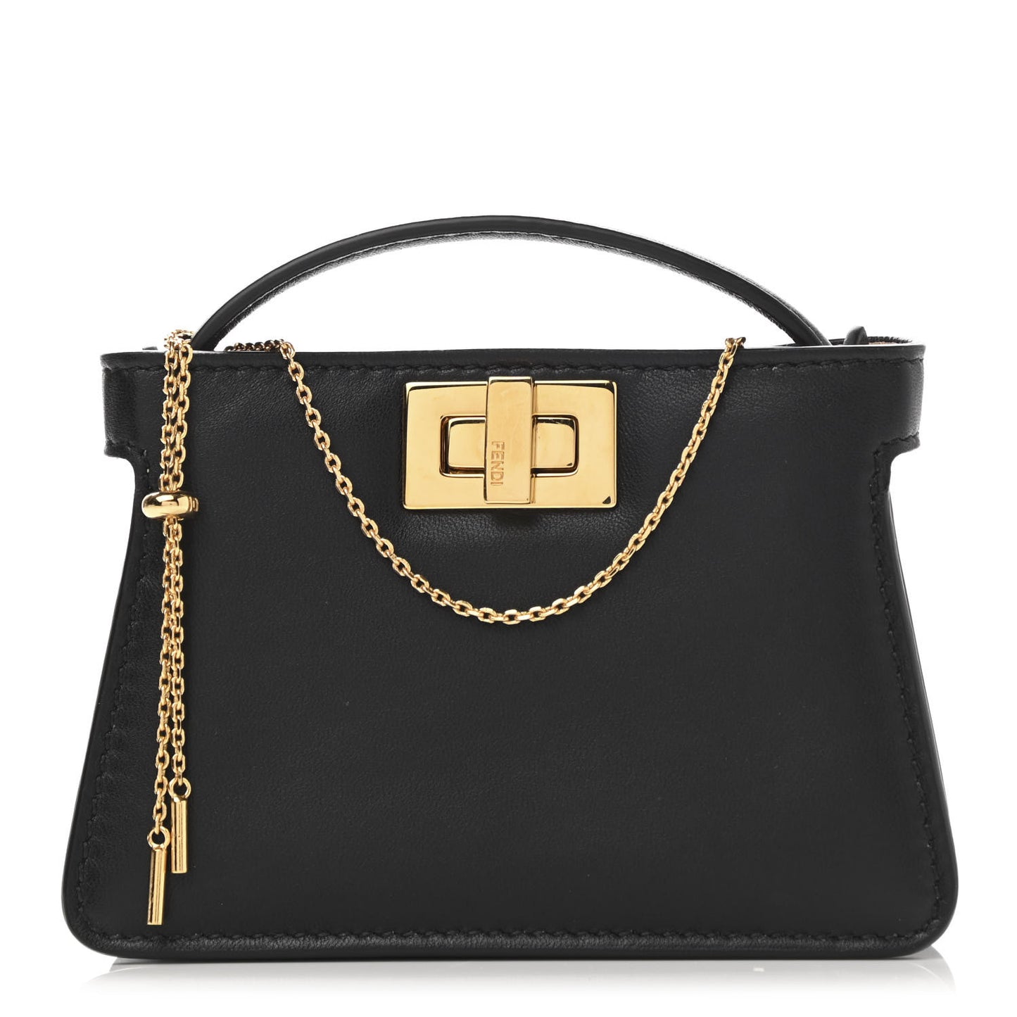 Nappa Sigma Pico Peekaboo Charm Black