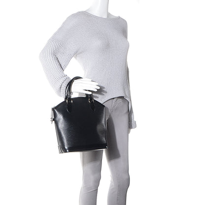 Louis Vuitton Epi Lockit PM Black 2 of 7