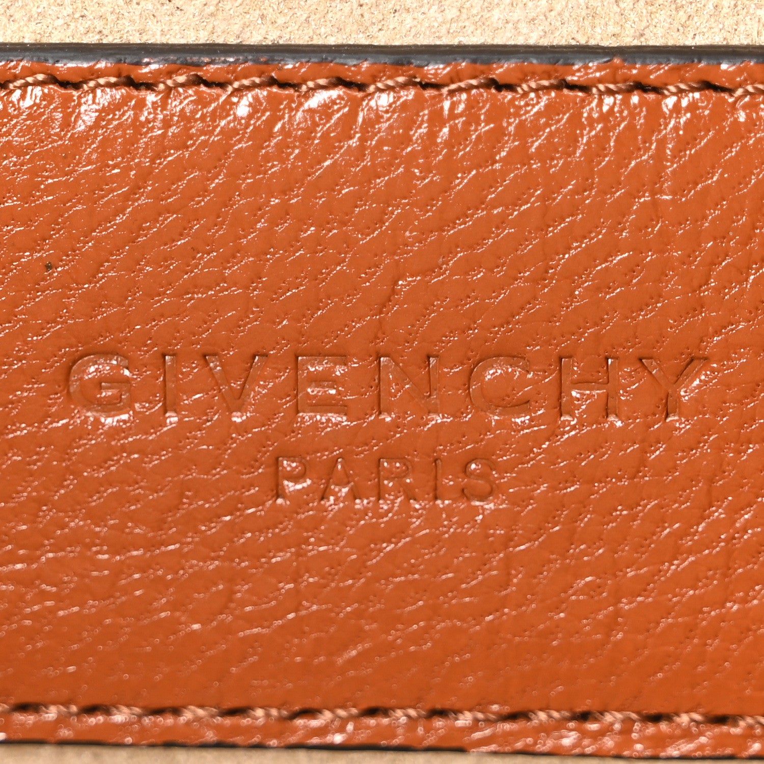 Givenchy Goatskin Suede Cross 3 Crossbody Bag Chestnut 1762608