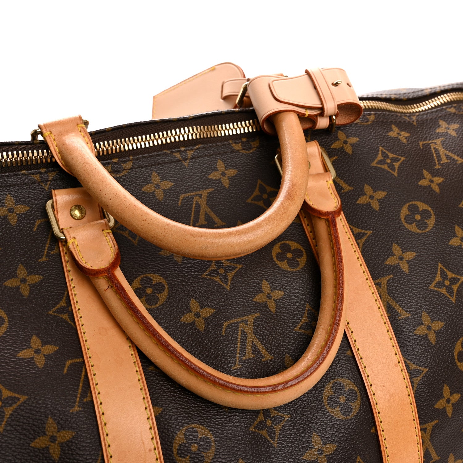Louis Vuitton Monogram Keepall Bandouliere 55 14 of 16
