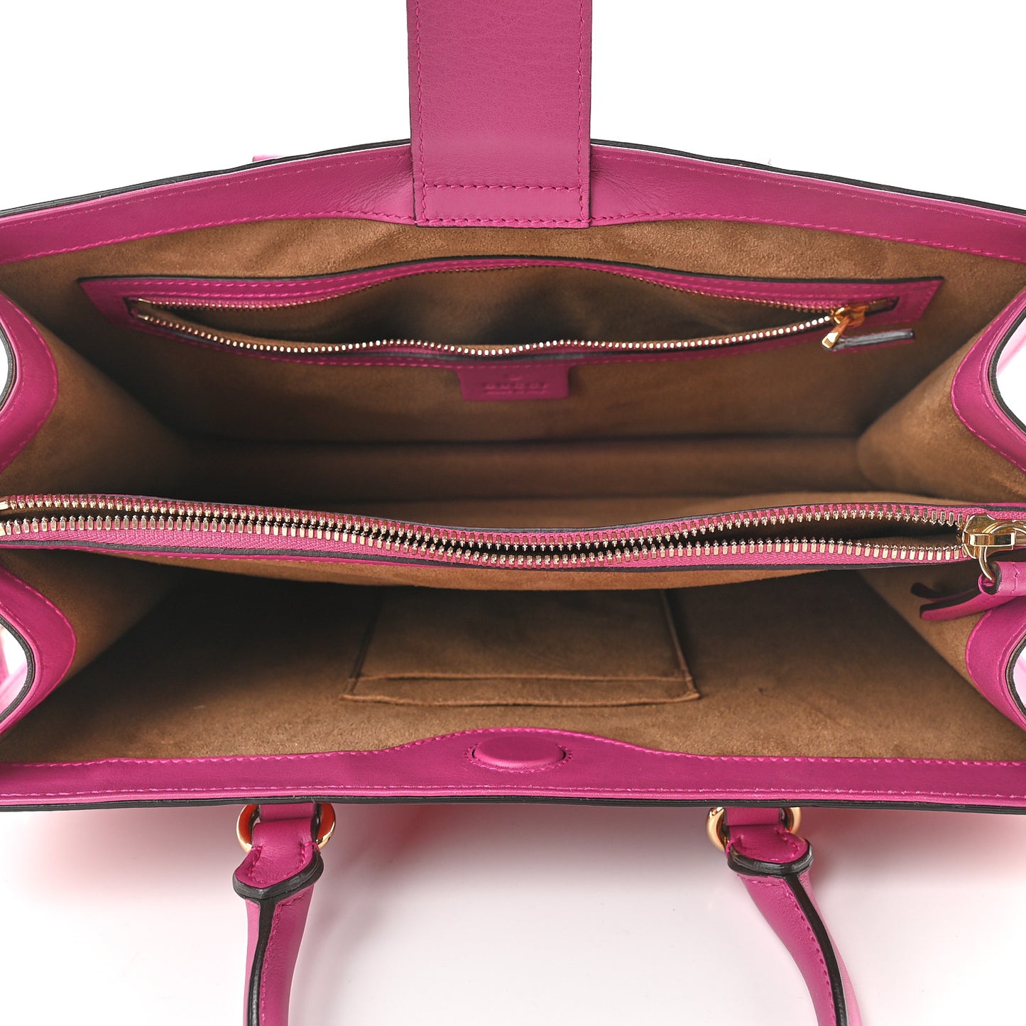 Calfskin Small Top Handle Bag Hibiscus Red New Rosette