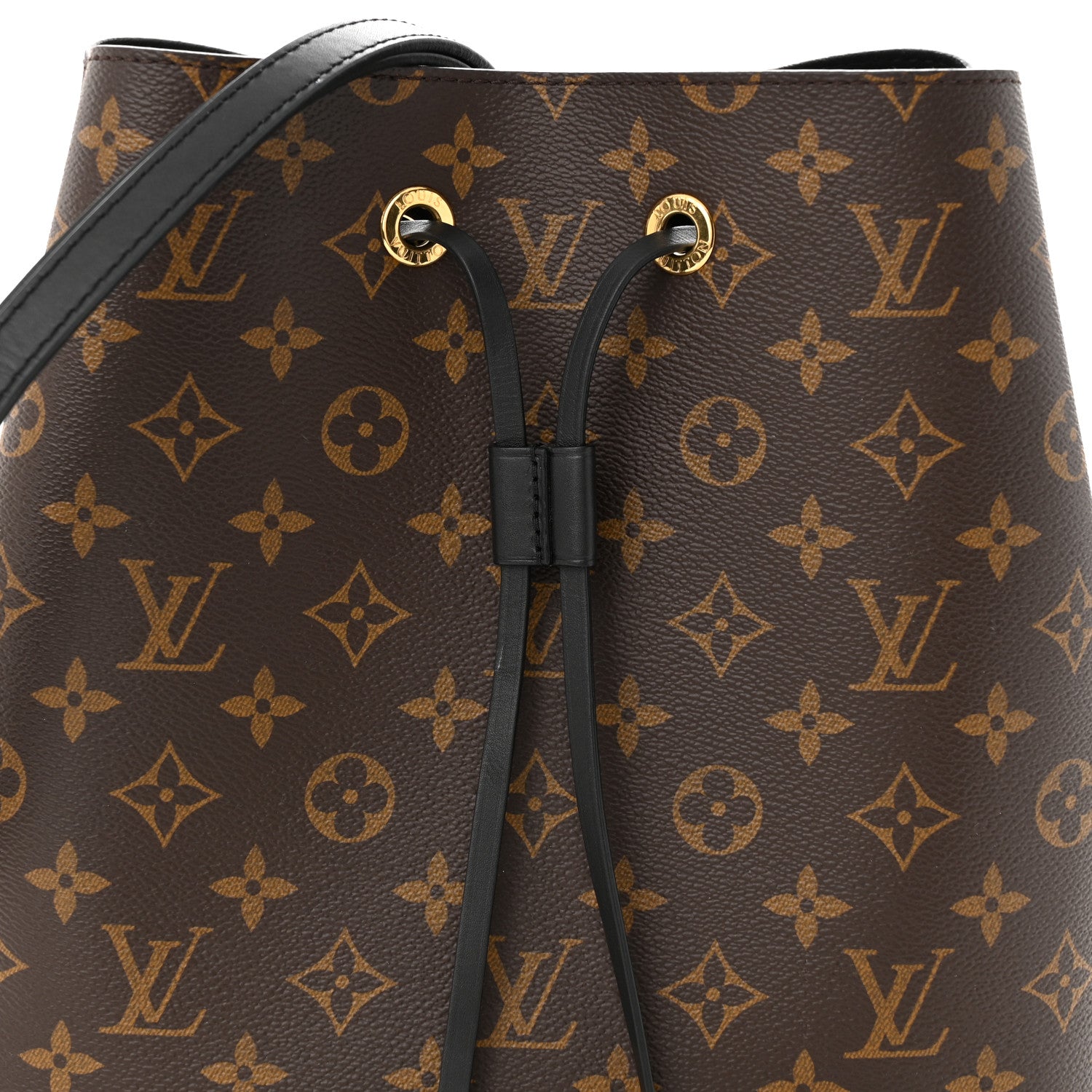 Louis Vuitton Monogram Neonoe MM Black 7 of 10