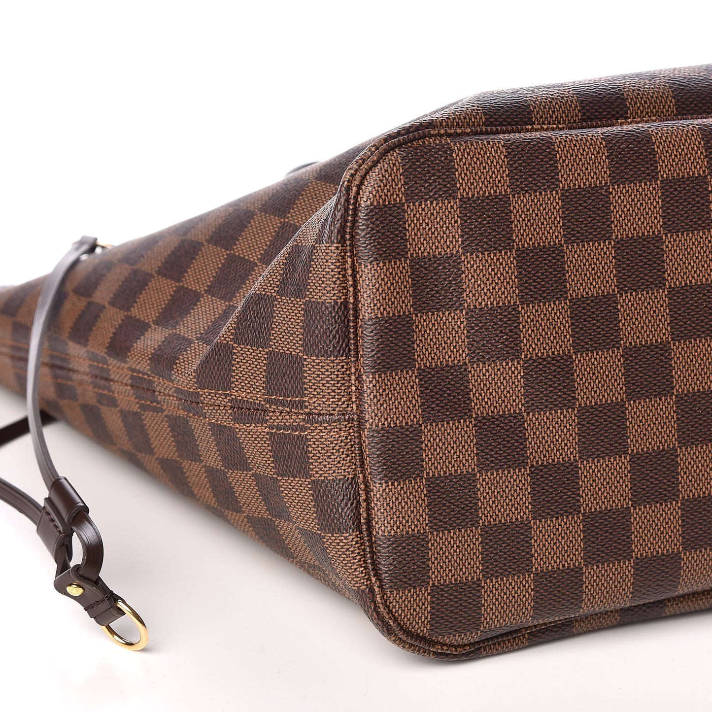 Damier Ebene Neo Neverfull MM Rose Ballerine