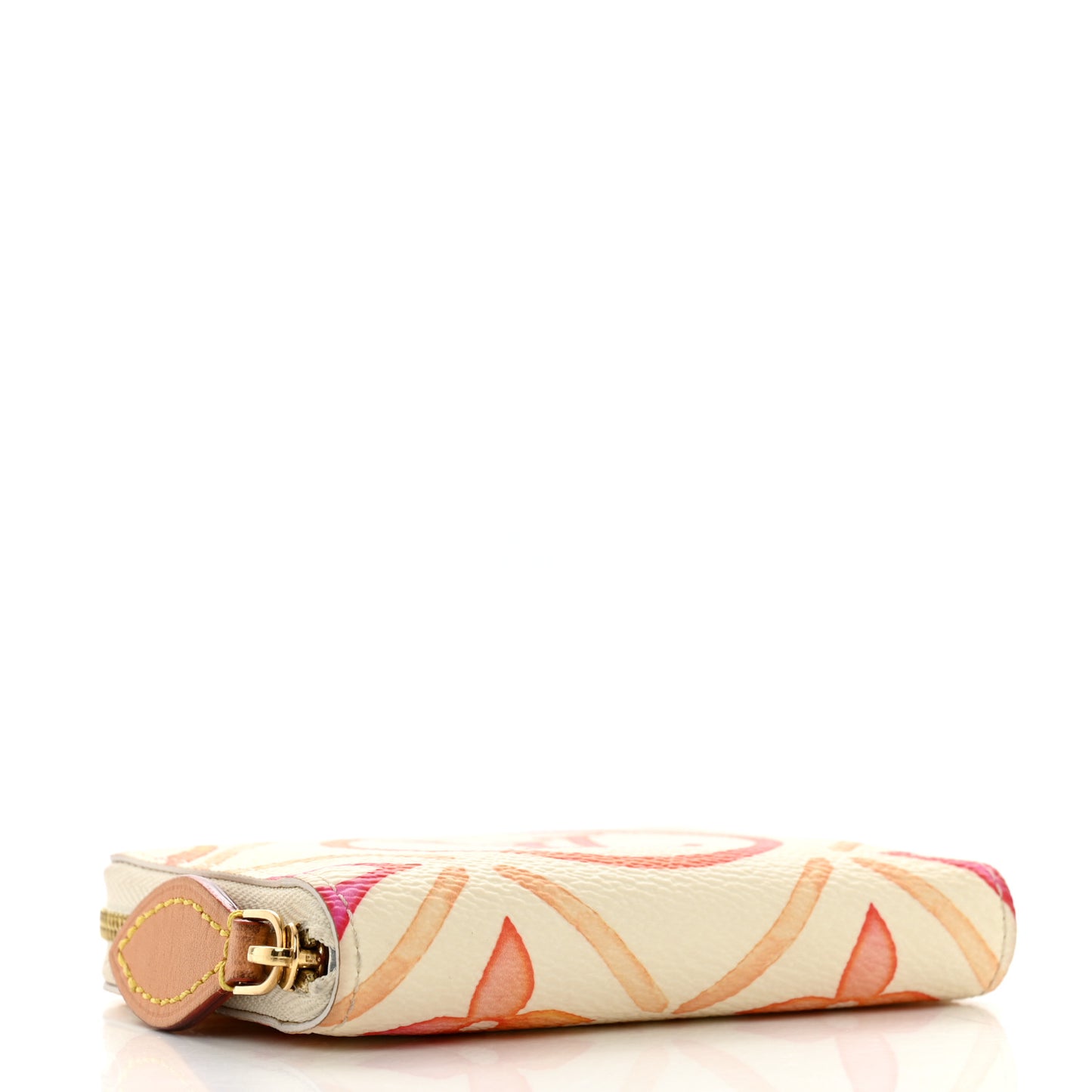 Monogram LV By The Pool Zippy Coin Purse Coral