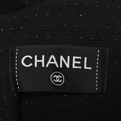 Chanel Terry Cotton CC Beach Tote Towel Set Black 7 of 16