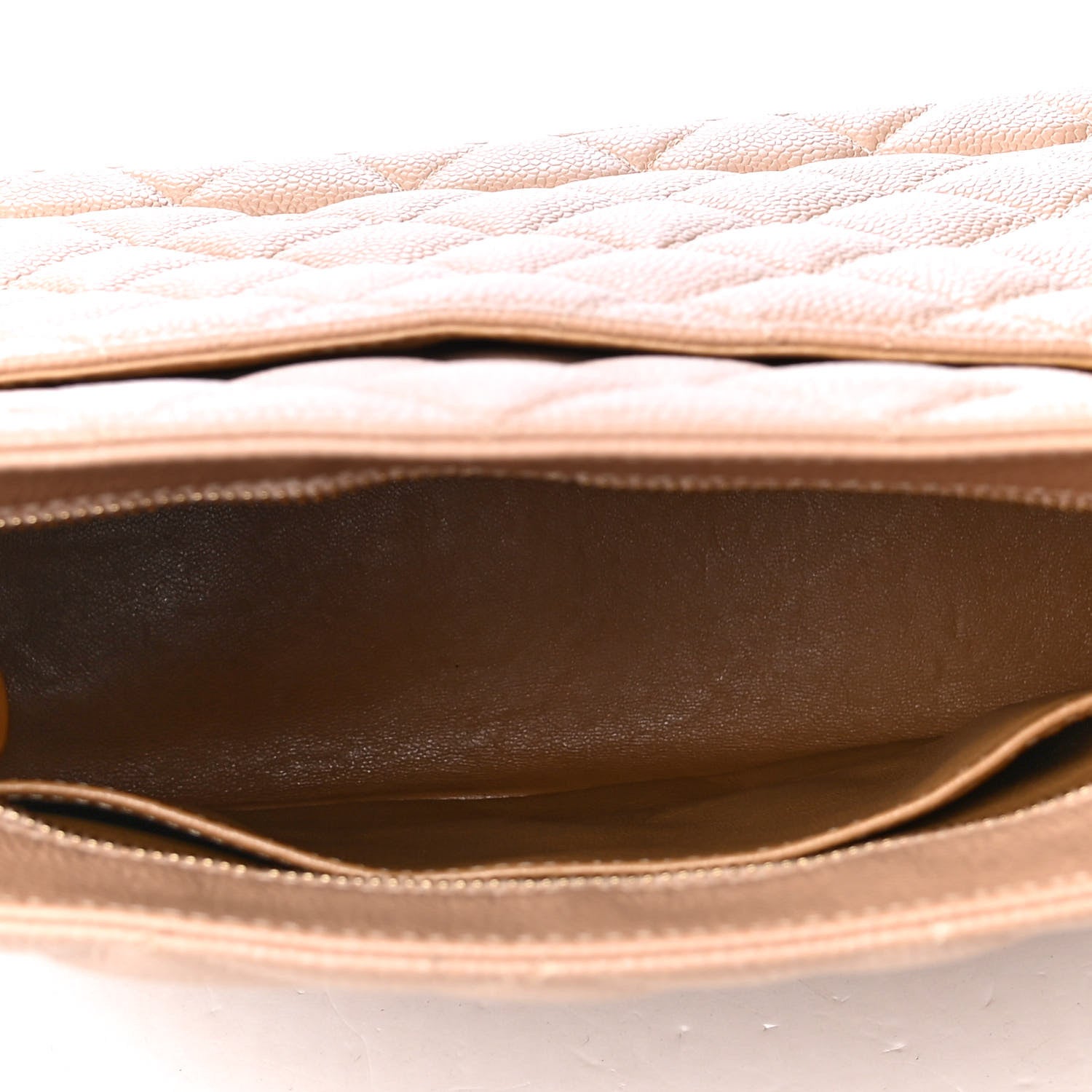 Chanel Caviar Quilted Medallion Tote Beige 4 of 4