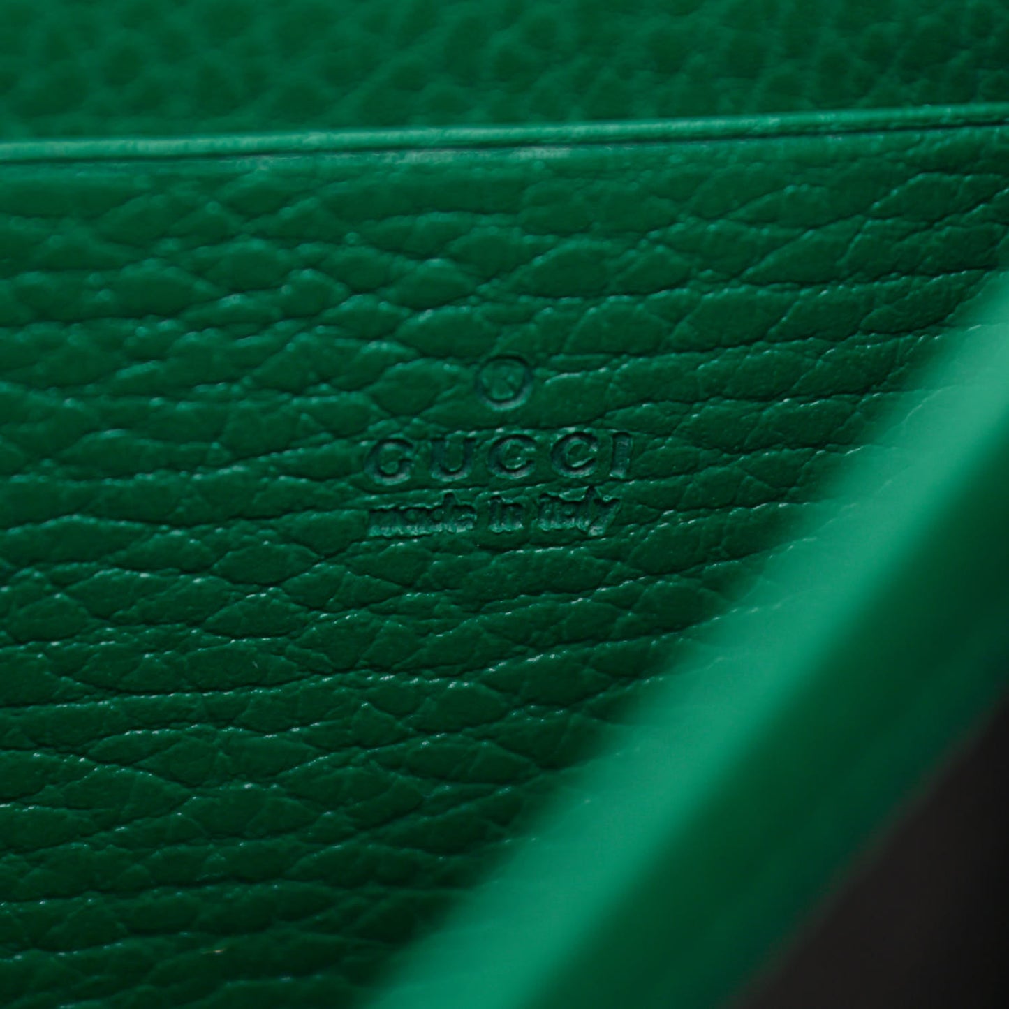 Calfskin Mini Dionysus Chain Wallet Emerald