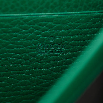 Gucci Calfskin Mini Dionysus Chain Wallet Emerald 6 of 8