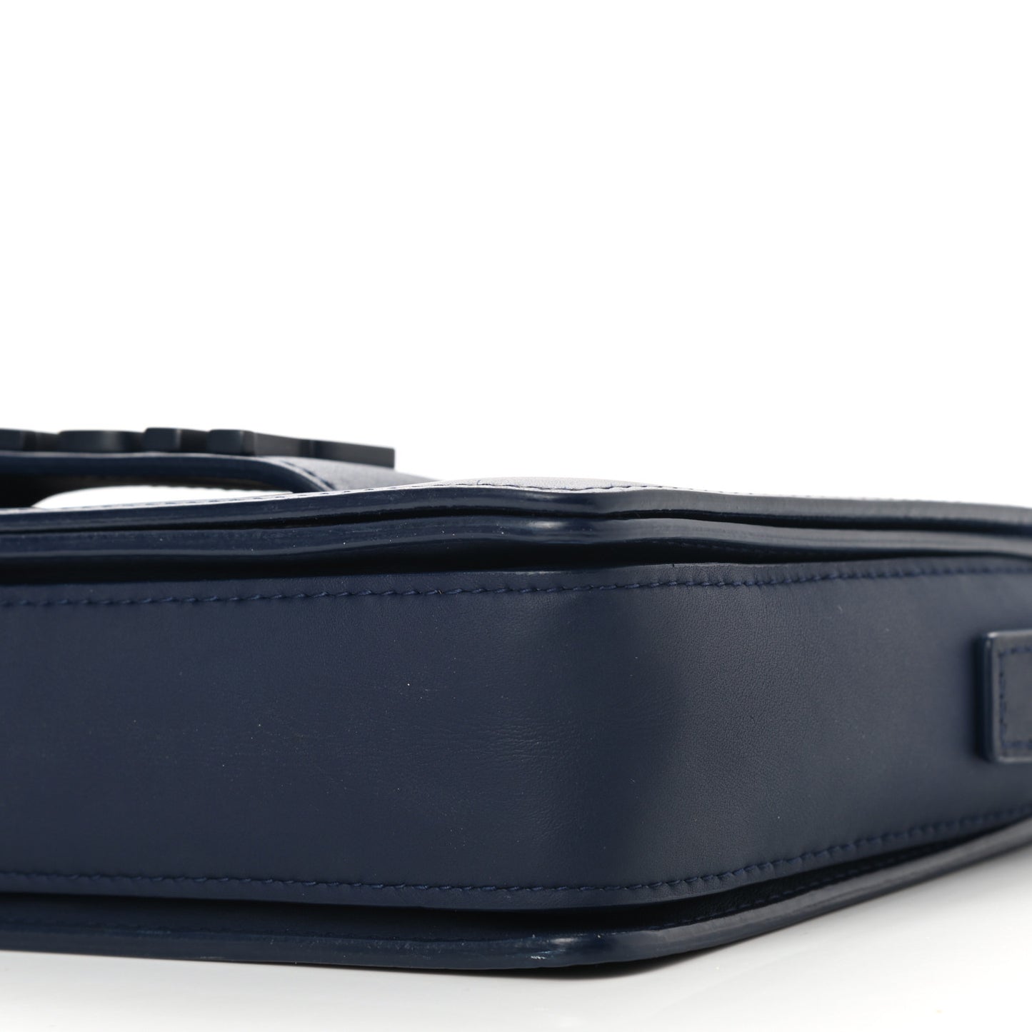 Ultra Matte Calfskin Dio(r)evolution Flap Bag Navy