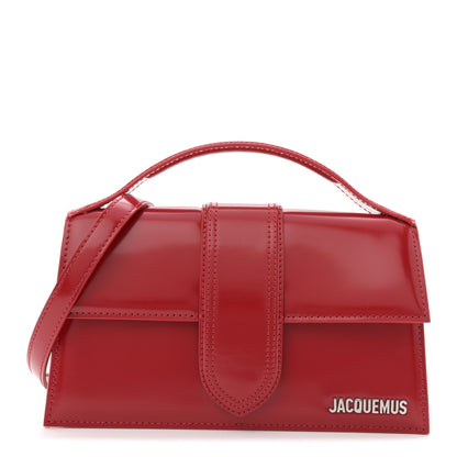 Jacquemus Glazed Calfskin Le Grand Bambino Red 1 of 10