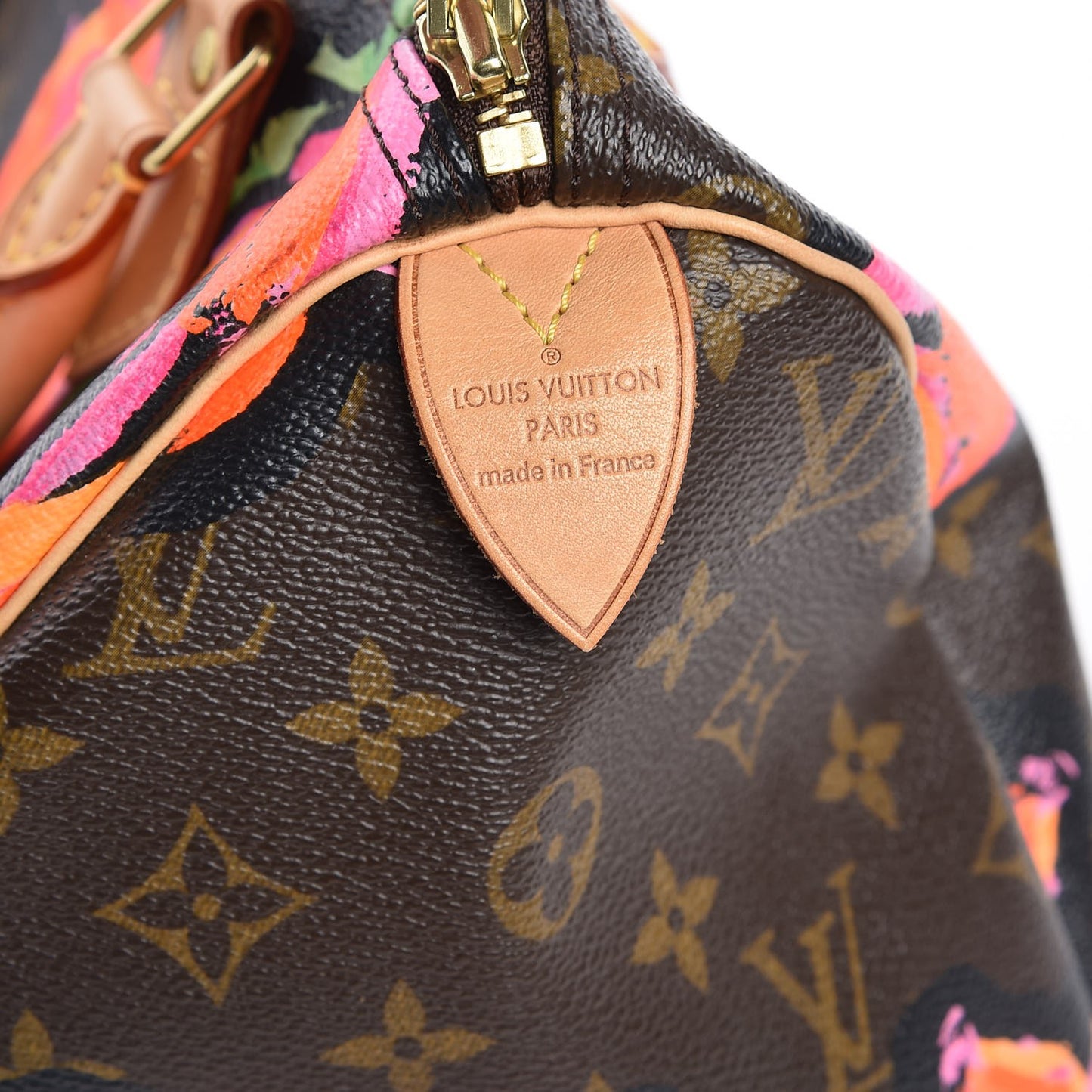 Monogram Roses Speedy 30