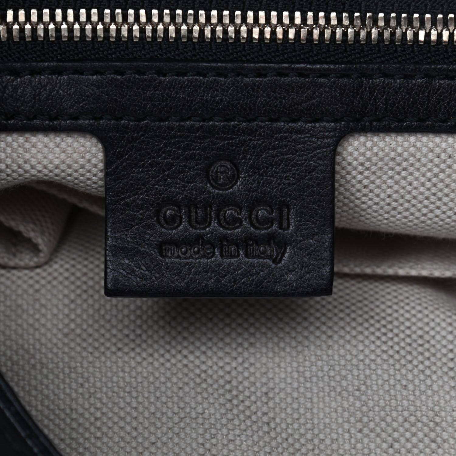 Gucci Calfskin Medium New Jackie Shoulder Bag Black 6 of 12