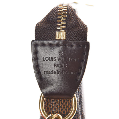 Louis Vuitton Damier Ebene Mini Pochette Accessories 6 of 9
