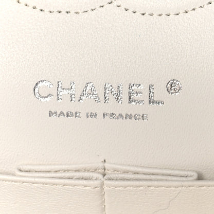 Chanel Caviar Quilted Medium Double Flap White 8 of 10