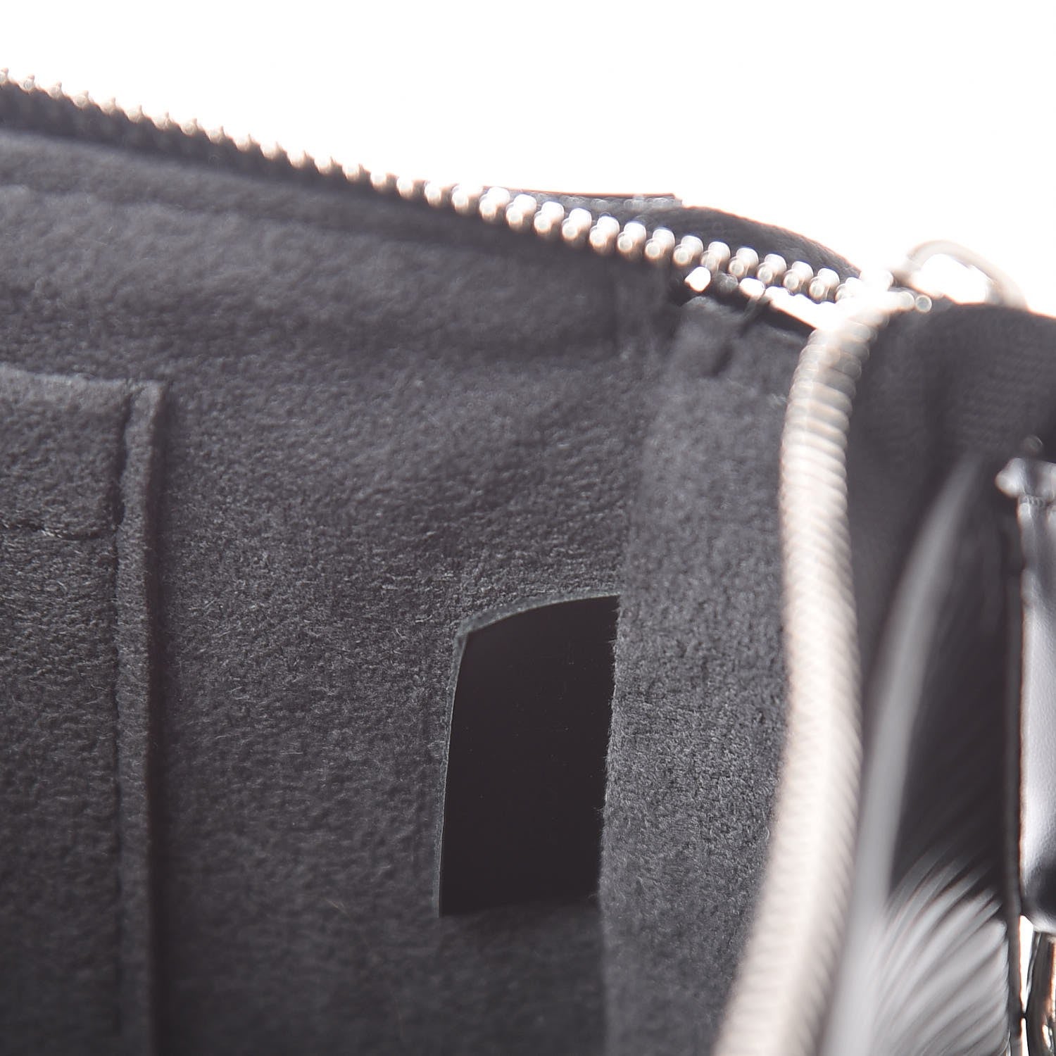 Louis Vuitton Epi Pochette Accessories NM Black 7 of 9