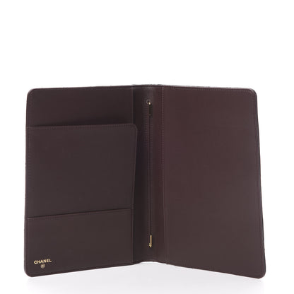 Chanel Lambskin Quilted Large Agenda Cover Black 5 of 11