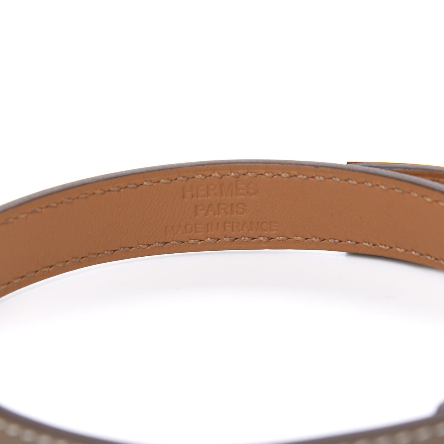 Hermes Swift Kelly Double Tour Bracelet XS Etoupe 4 of 4