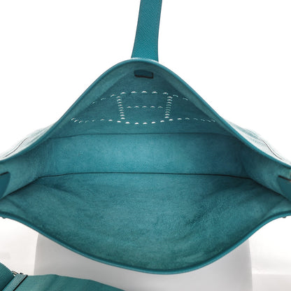 Hermes Epsom Evelyne III GM Bleu Paon 5 of 8