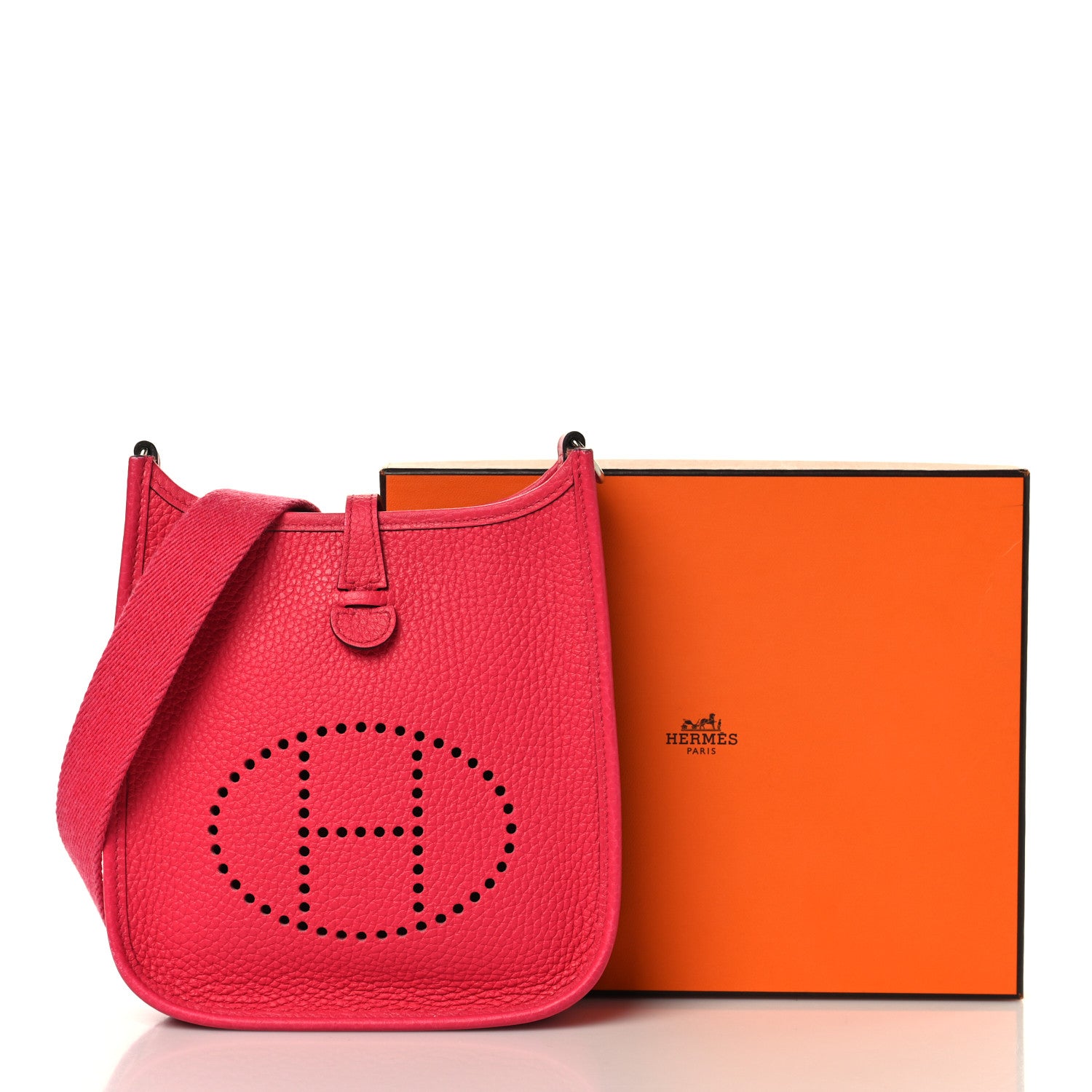 Hermes Taurillon Maurice Evelyne TPM Rose Mexico 11 of 11