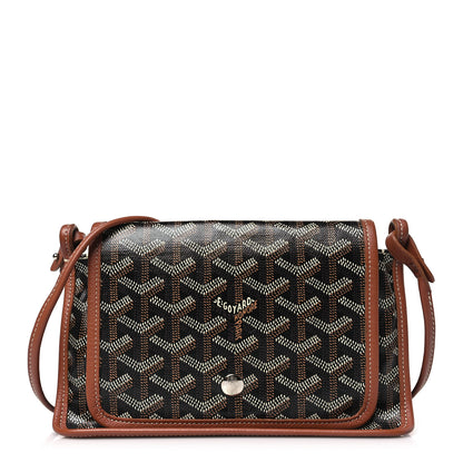 Goyard Goyardine Plumet Wallet Clutch Black Gold 1 of 8