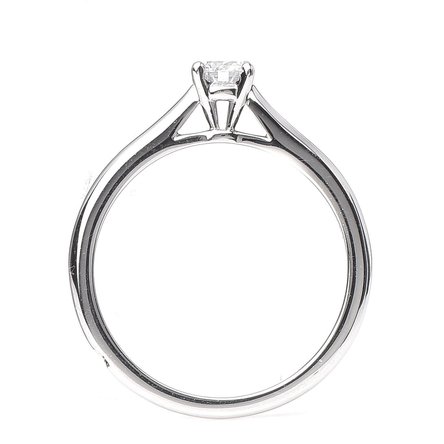 Platinum Diamond .22ct Solitaire Engagement Ring 49 5