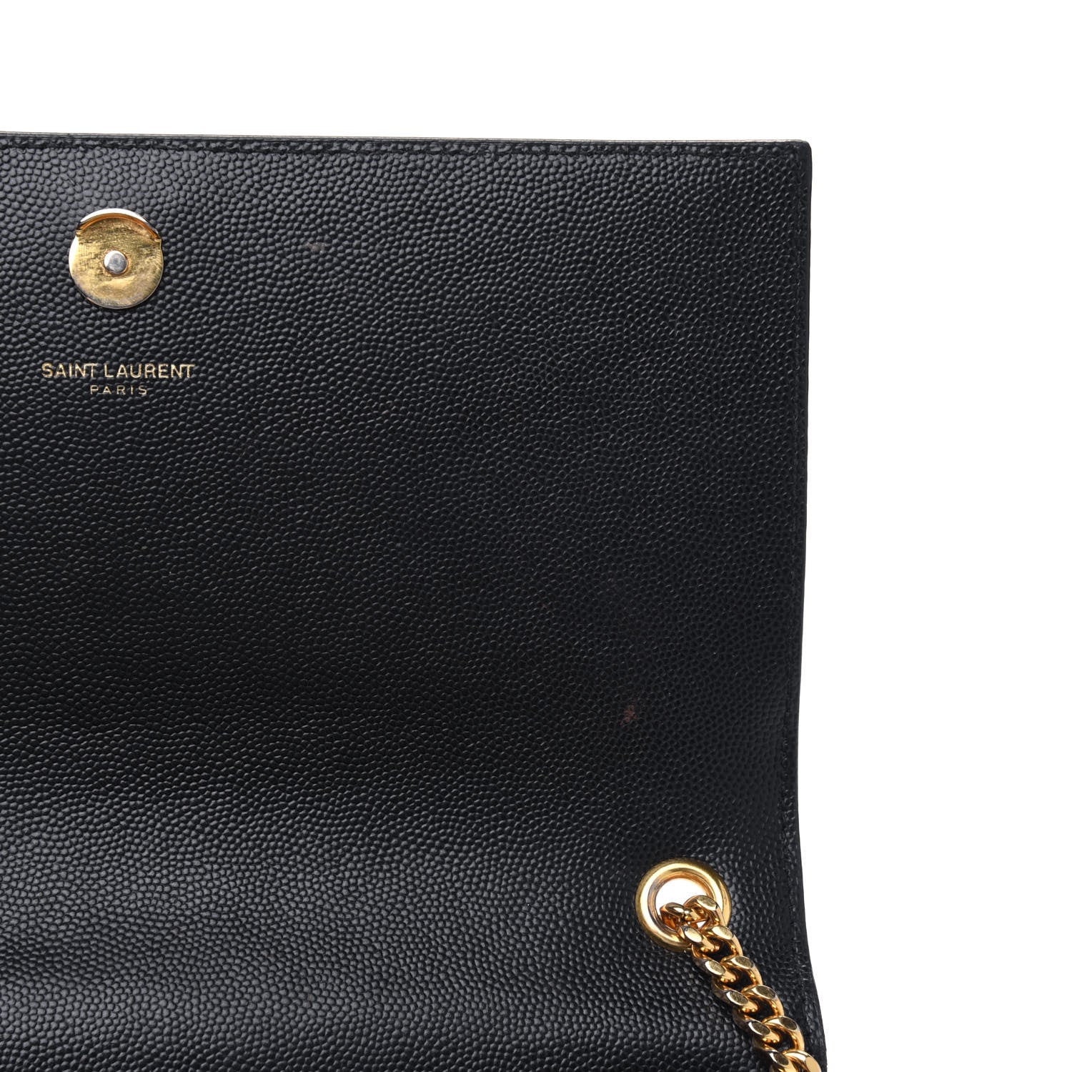 Saint Laurent Grain De Poudre Medium Classic Monogram Kate Satchel Black 4 of 4