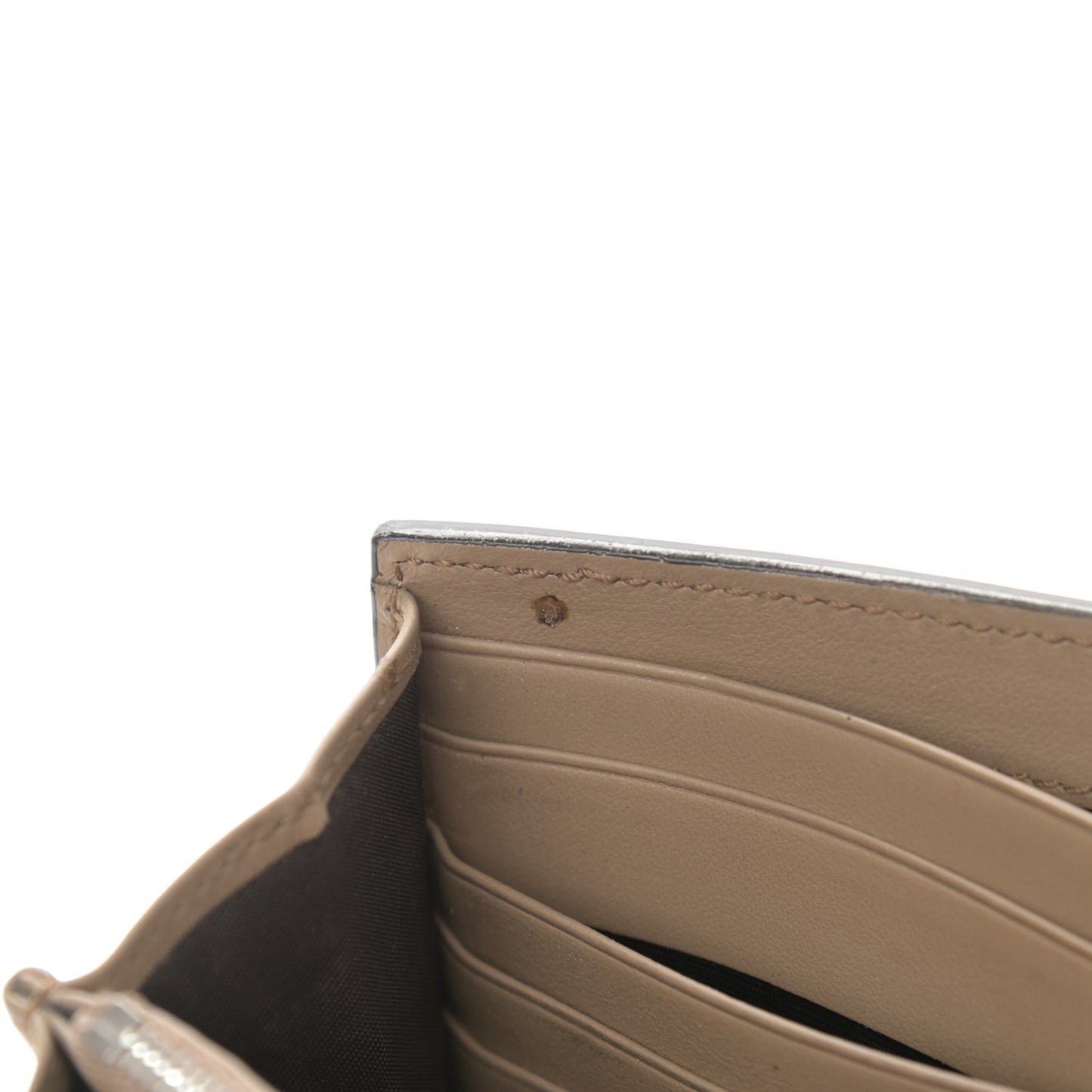 GG Supreme Monogram Mini Dionysus Chain Wallet Beige Taupe