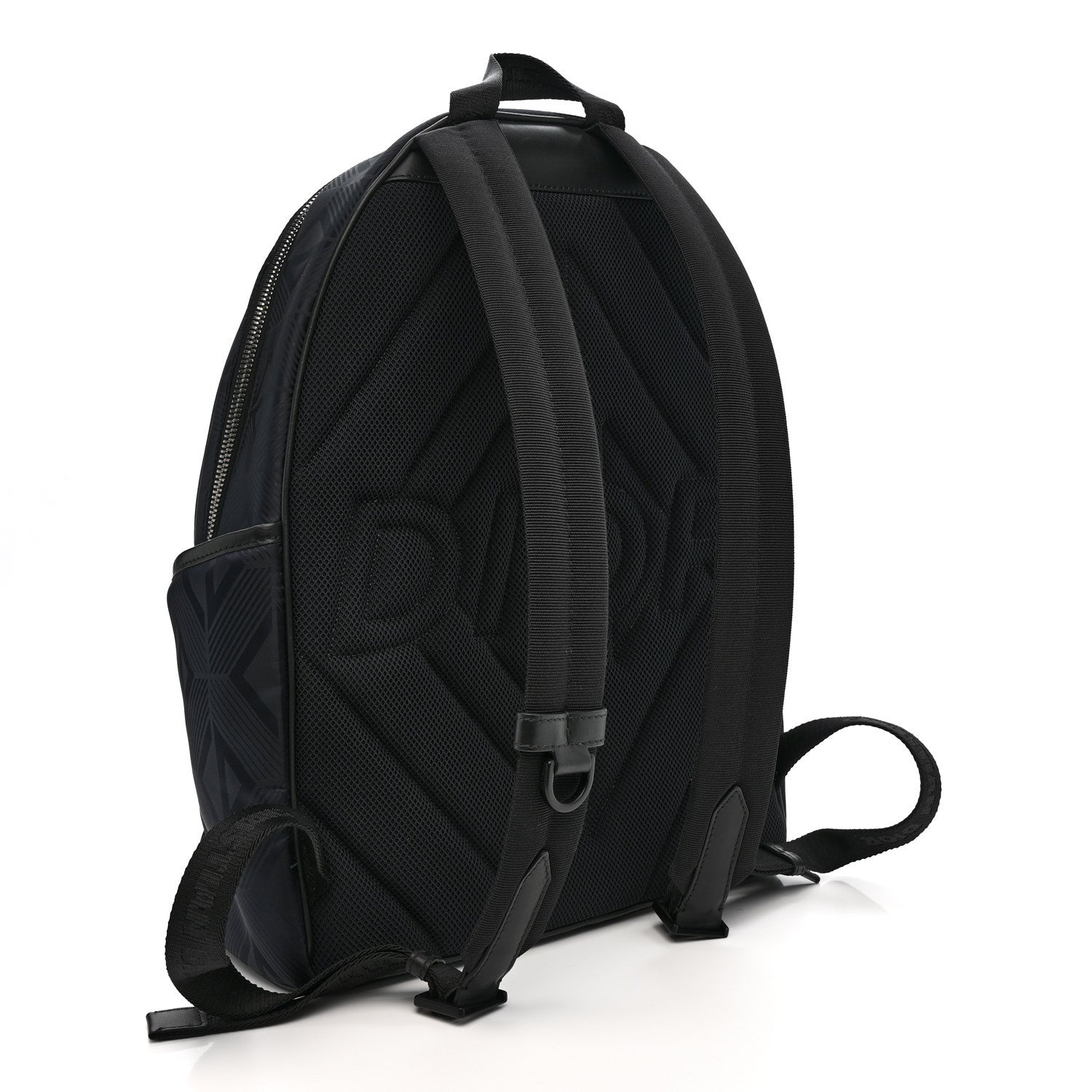 Christian Dior Nylon CD Diamond Mirage Explorer Backpack Black 3 of 9
