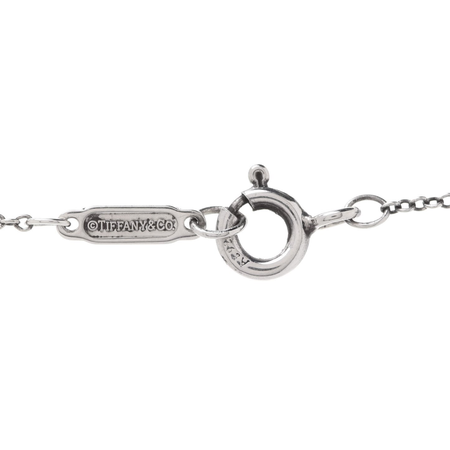 Sterling Silver 1837 Circle Pendant Necklace