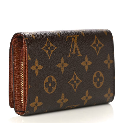 Louis Vuitton Monogram Porte-Monnaie Billets Tresor Wallet 2 of 8